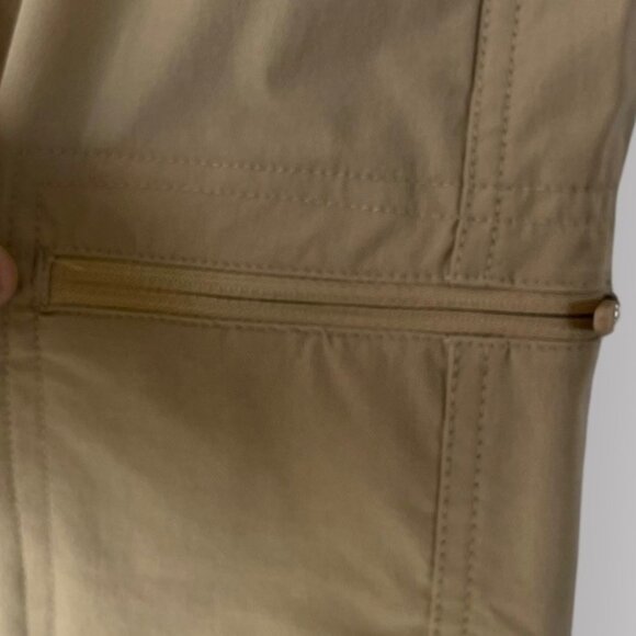 Willit Golf Hiking Shorts Womens Small Beige UPF 50 Activewear New - Picture 5 of 11